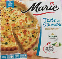 Tarte au Saumon et au Fromage