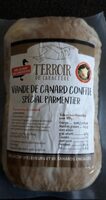 Viande de canard confite spécial parmentier