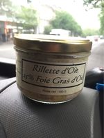 Rillettes 100% oie
