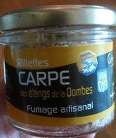 Rillettes carpe des étangs de la Dombes