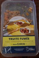 Truite facon ceviche
