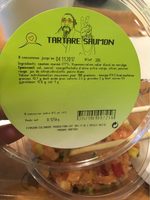 Tartare saumon