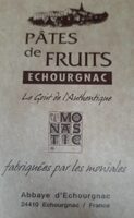 Pâtes de fruits Echourgnac