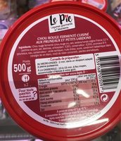 Chou rouge cuisiné