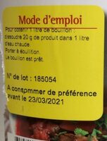 Bouillon de boeuf