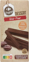 Chocolat noir dessert