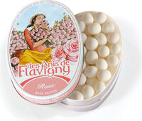 Boite ovale rose
