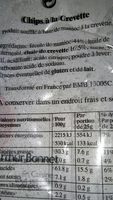 Chips à la crevette
