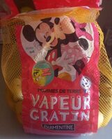 Pomme de terre vapeur gratin