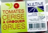 Tomates cerise à croquer crues 250 g