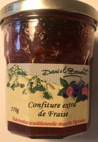 Confiture extra de fraises