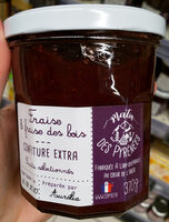 Confiture extra fraise-fraise des bois
