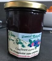 Confiture extra de framboise sans pépins
