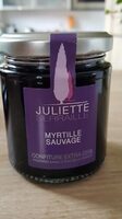 Confiture de myrtille sauvage