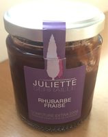 Confiture extra Rhubarbe Fraise