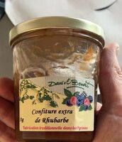 Confiture extra de rhubarbe