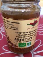 Confiture biologique allegee en sucres