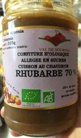 Confiture au chaudron rhubarbe