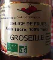 Delice de fruits Groseille