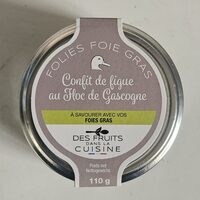 Confit de figues au floc de Gascogne