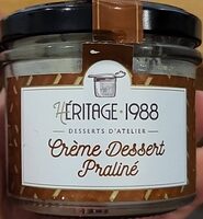 Crème dessert Praliné
