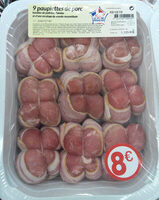9 paupiettes de porc