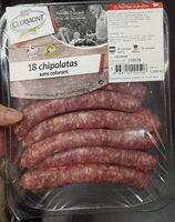 18 chipolatas sans colorant