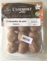 Boulettes de porc