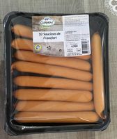 10 saucisses de francfort