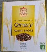 Thé Vert Qinerji avant Sport