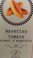 Navettes tomates piment d'espelette