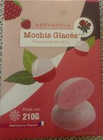 Mochis glacés framboises litchis