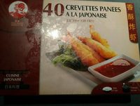 Crevettes panées à la japonaise