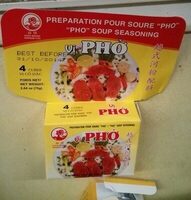 Preparation pour soupe pho
