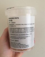 Oignon frit