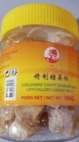 Gingembre confit en morceaux