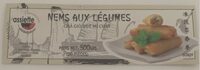 Nems aux légumes