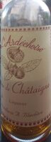 Crème de châtaigne