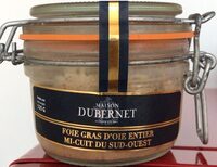Foie Gras D'oie Entier Mi-cuit