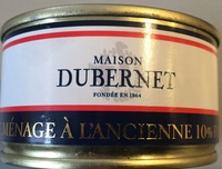 Pâté de Ménage à l'Ancienne 10% Foie Gras