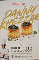 Mini feuilletés aux escargots