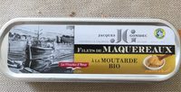 Filets maquereaux a la mourtade bio