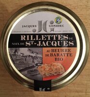 Rillettes de St Jacques au beurre de baratte bio