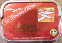 Sardines à l'huile d'arachide