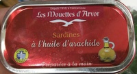 Sardines à l'huile d'arachide