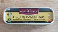 Filets de maquereaux au vin blanc Muscadet et aux aromates