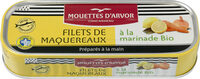 Filets de maquereaux à la marinade bio