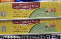 Filets de maquereaux à la marinade bio
