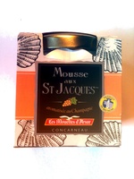 Mousse aux St Jacques aromatisée au Champagne