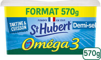 St hubert omega 3 570g demi-sel